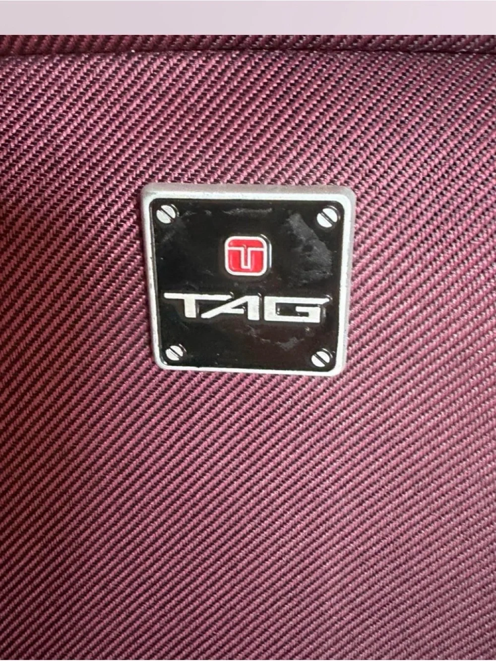 TAG Men's Laptop Bag - Plum